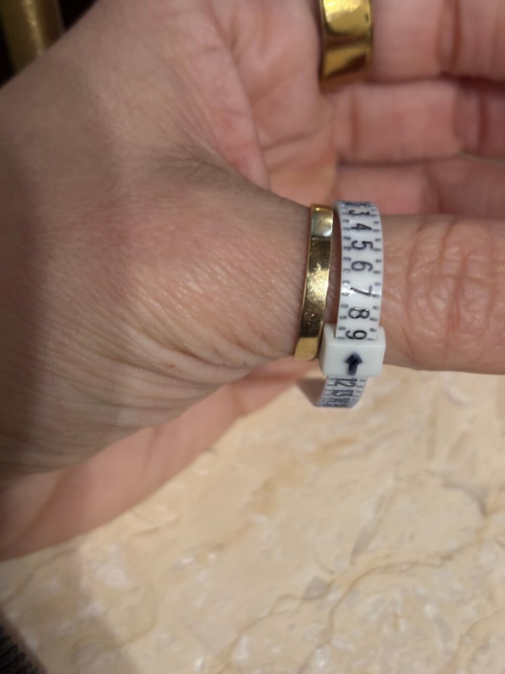 Bold Stacker 14K solid Gold - Picture 5 of 14